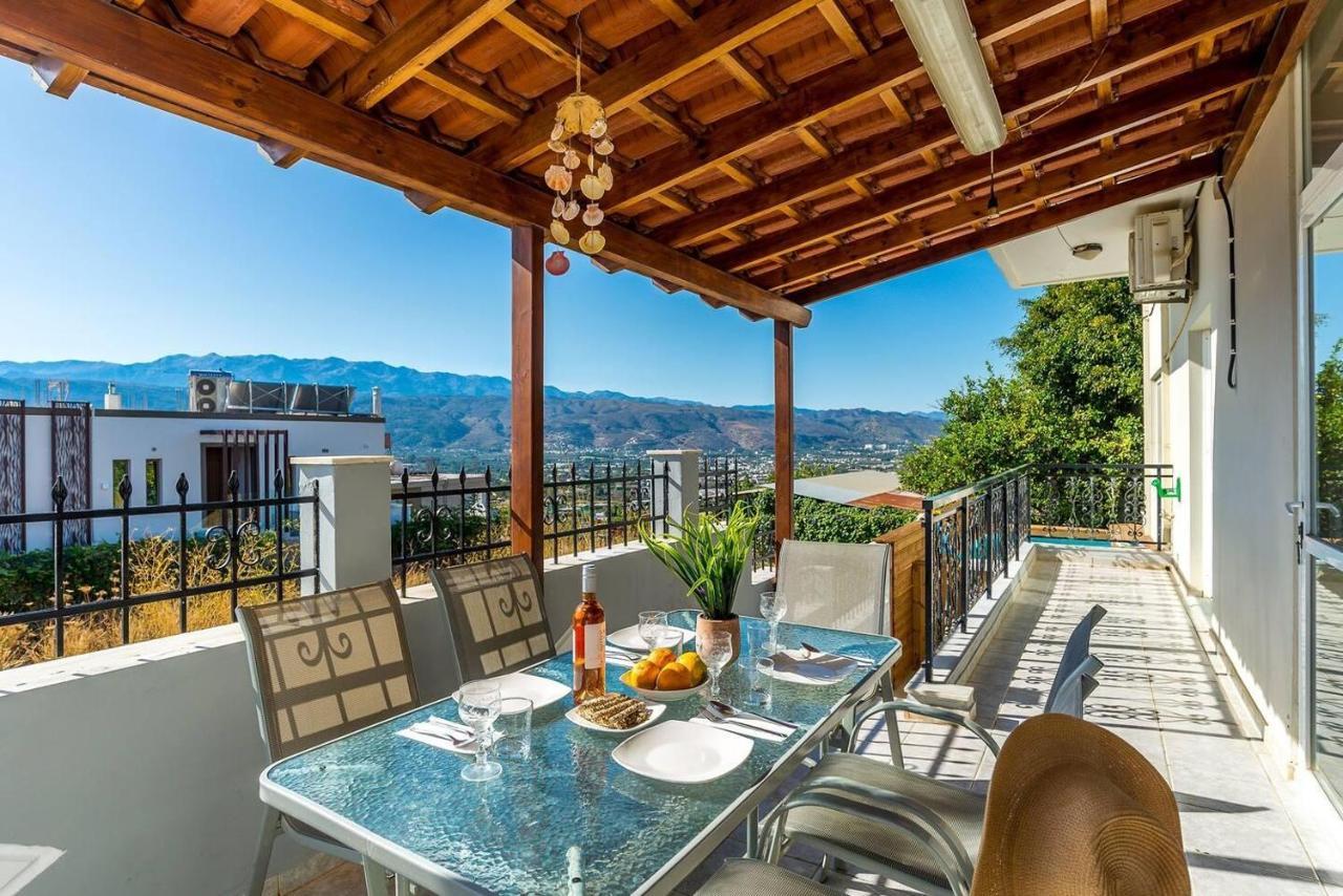 Superior Apartment - Overlooking Chania-With Pool La Canea Esterno foto